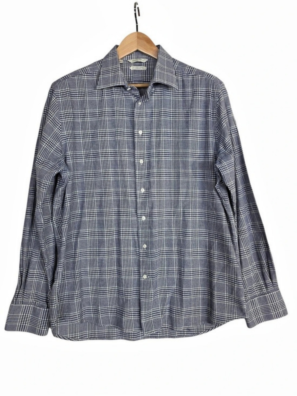 Suitsupply flannel Men's Plaid Cotton Button-Down